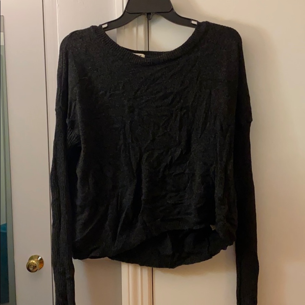 Black sweater